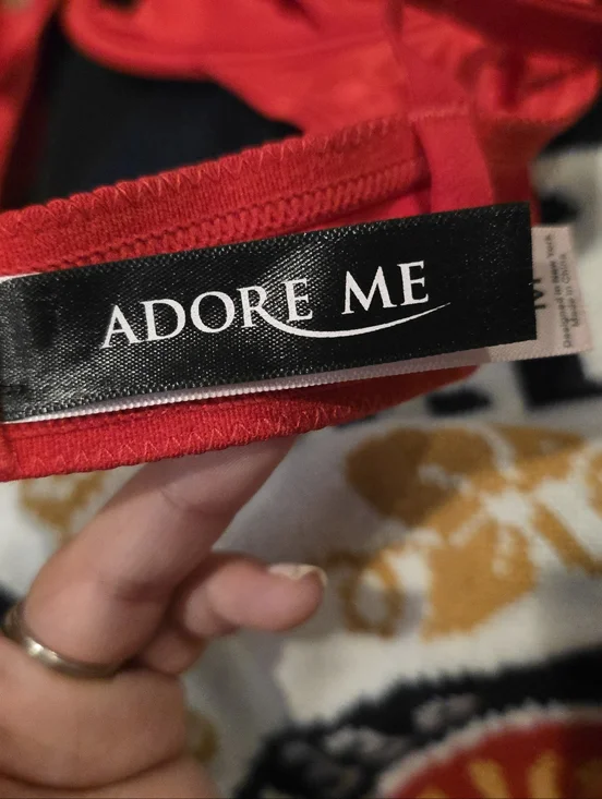 Satin Bow Bra - Picture 3 of 4